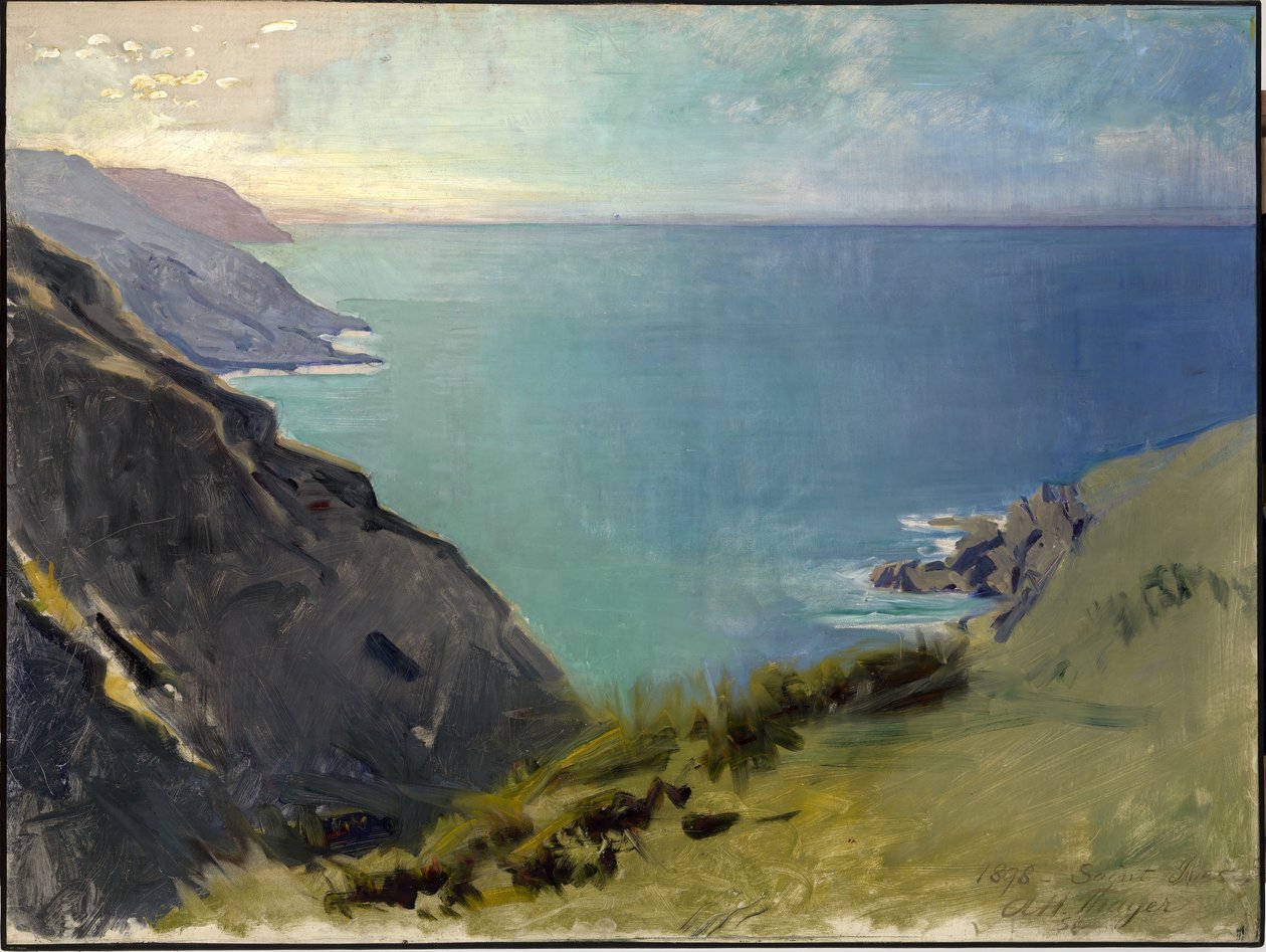 Cornish Headlands od Abbott Handerson Thayer