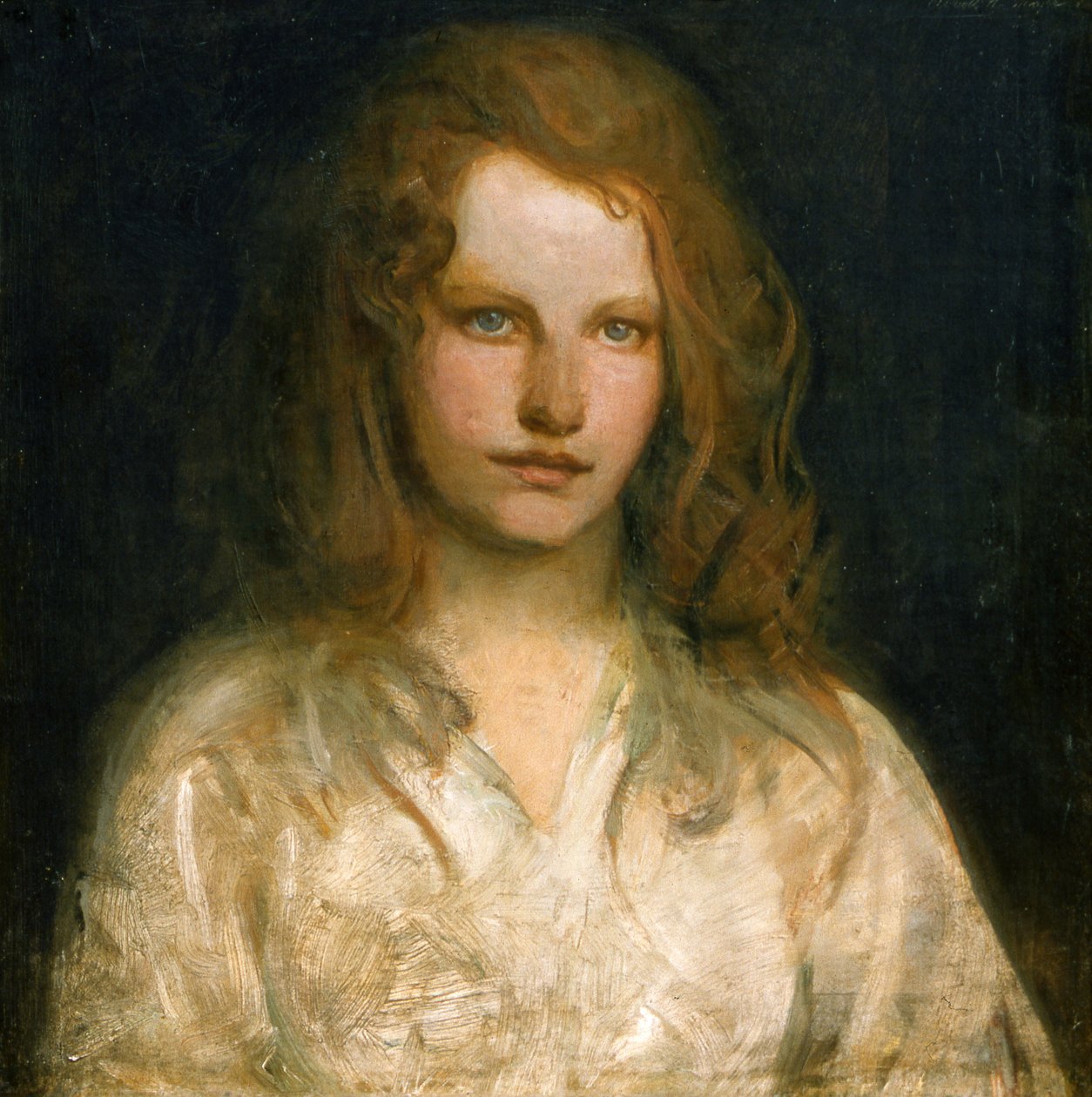 Margaret MacKittrick, kolem roku 1903 (olej na plátně) od Abbott Handerson Thayer
