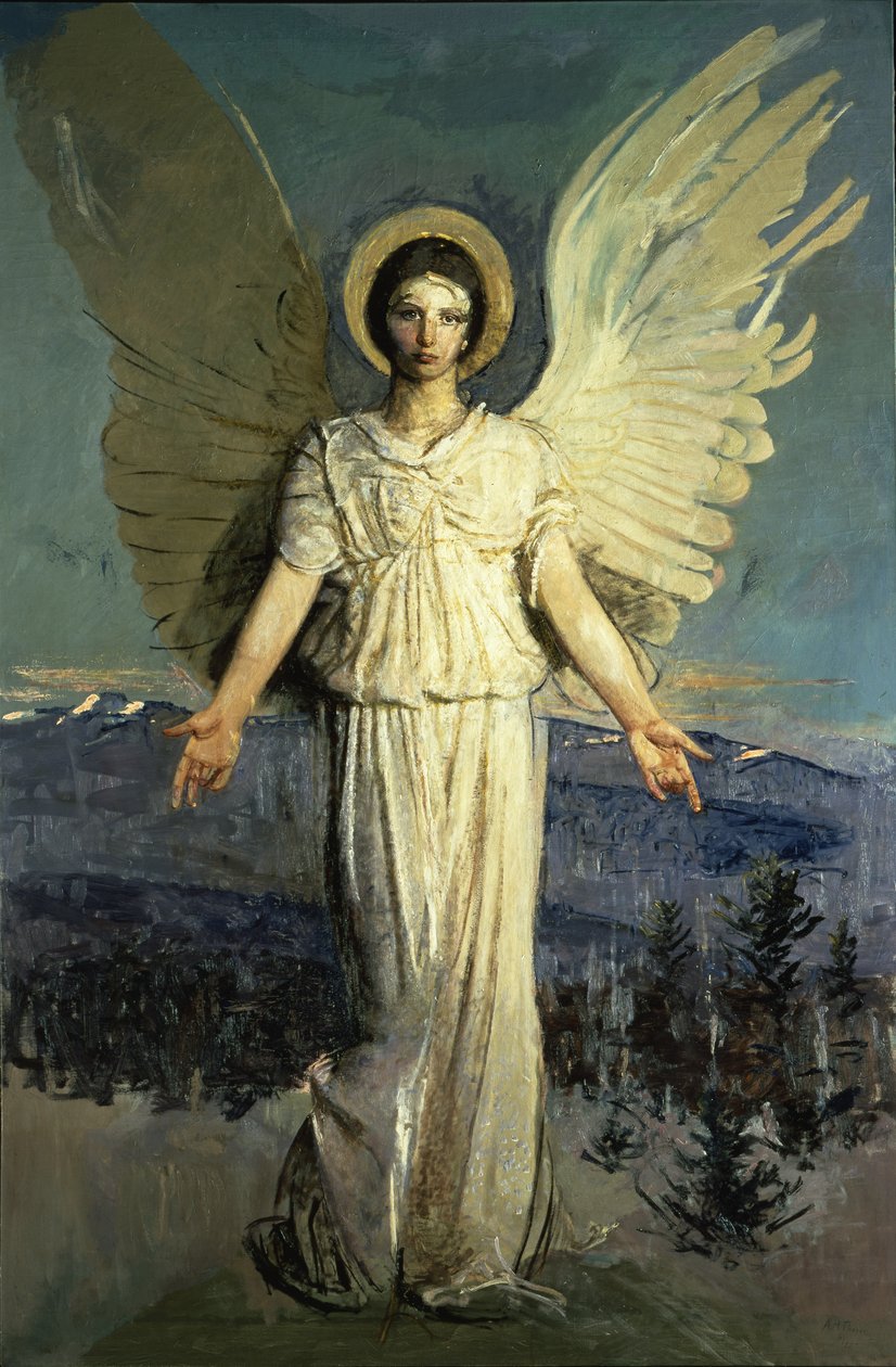 Monadnock Angel, 1920-21 od Abbott Handerson Thayer