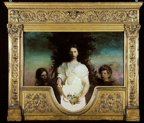 Moje děti, cca 1896-1910 (olej na plátně) od Abbott Handerson Thayer