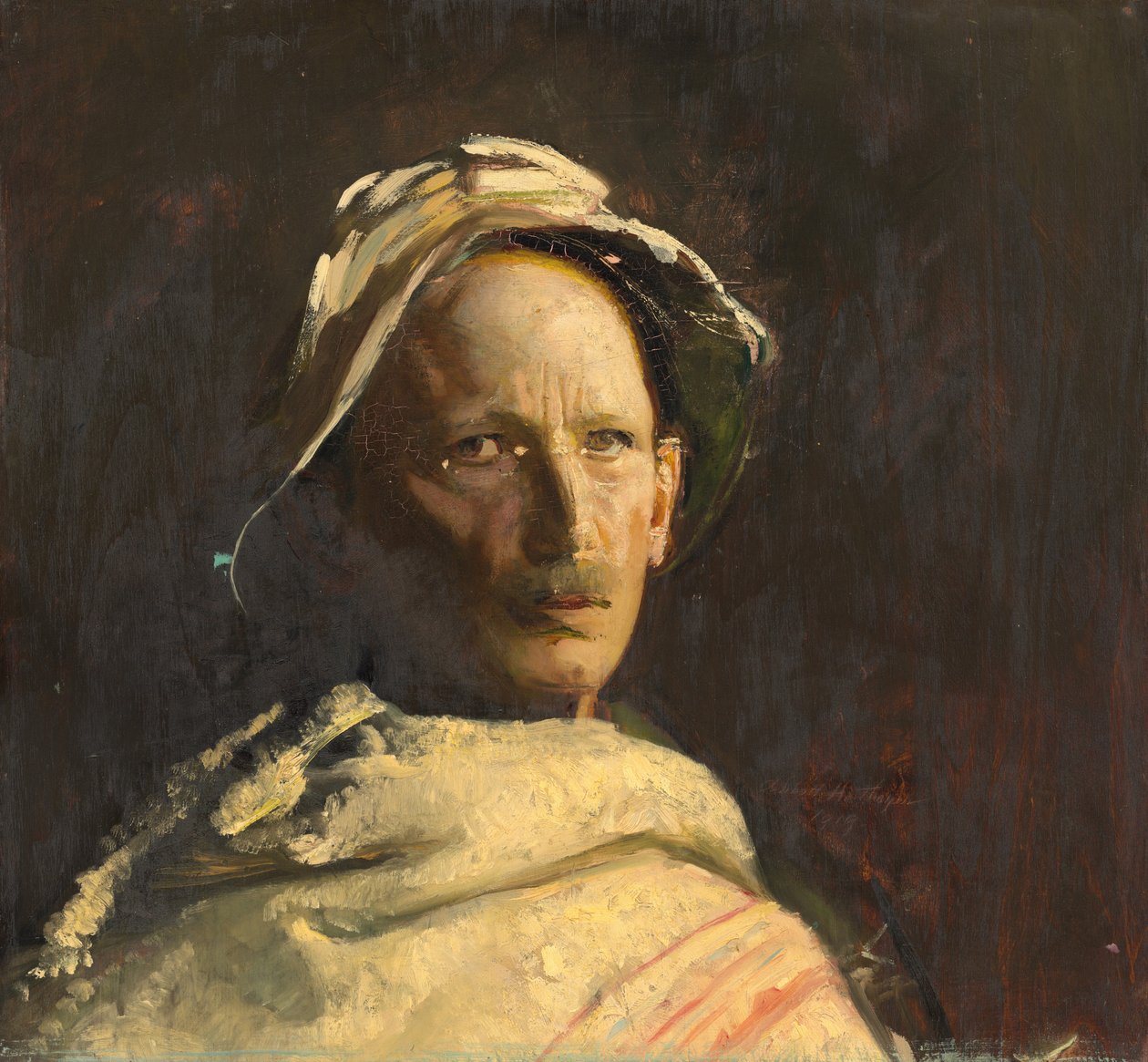 Autoportrét, 1919. od Abbott Handerson Thayer