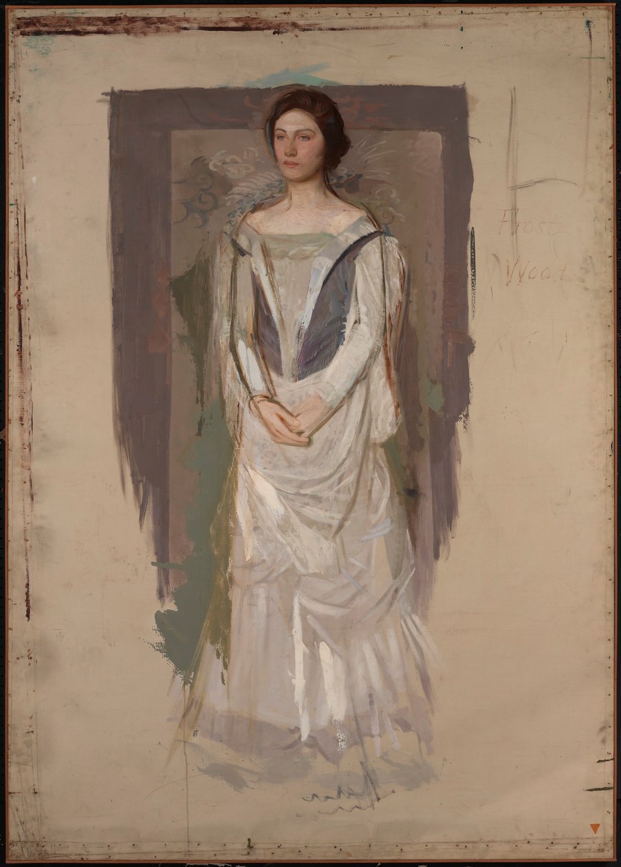 Stojící žena od Abbott Handerson Thayer