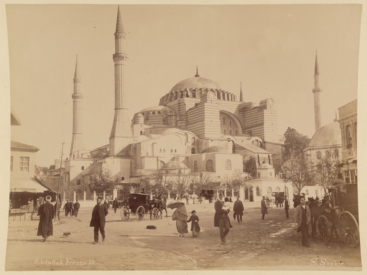 Sancta Sophia od Abdullah Frères