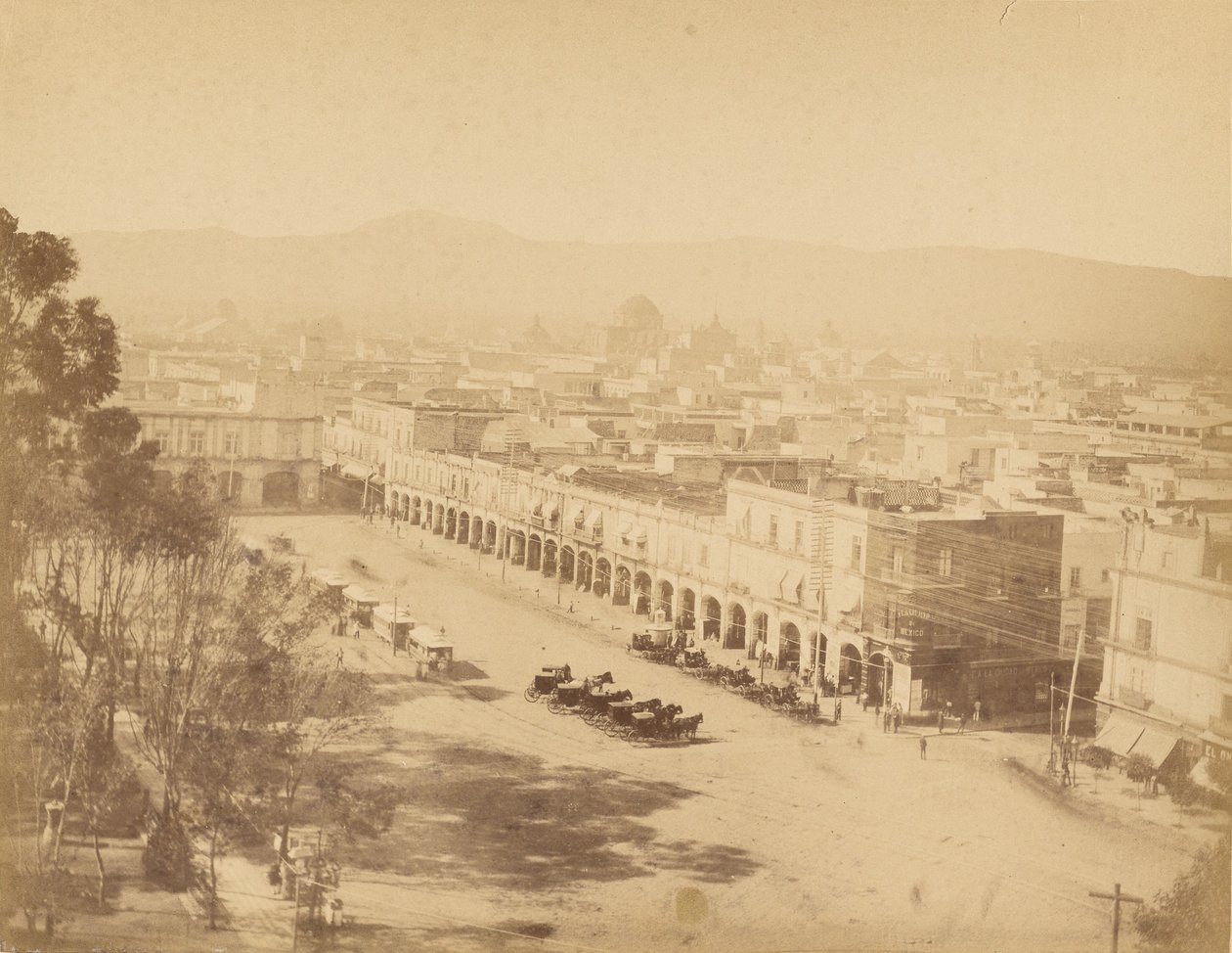 Mexické názory. Mexiko, Mercaderes Portal. od Abel Briquet