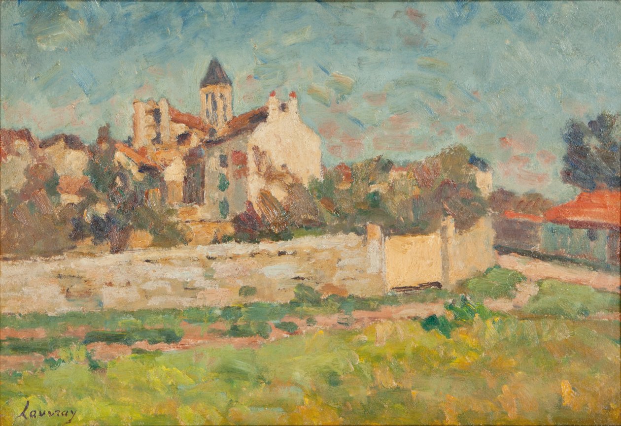 Paysage (olej na plátně) od Abel Lauvray