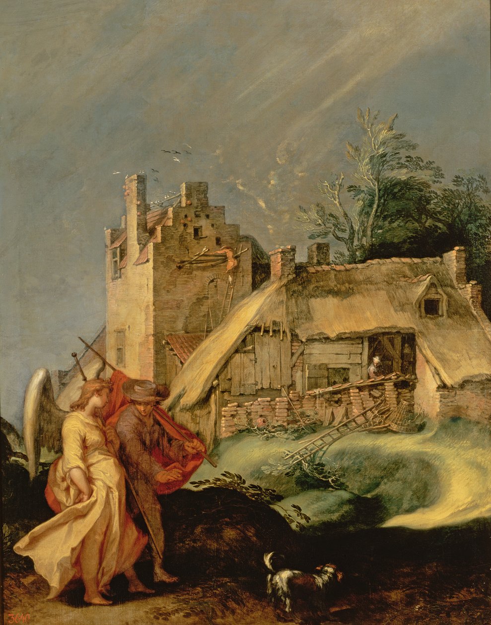 Krajina s Tobiášem a andělem, 1610-15 od Abraham Bloemaert
