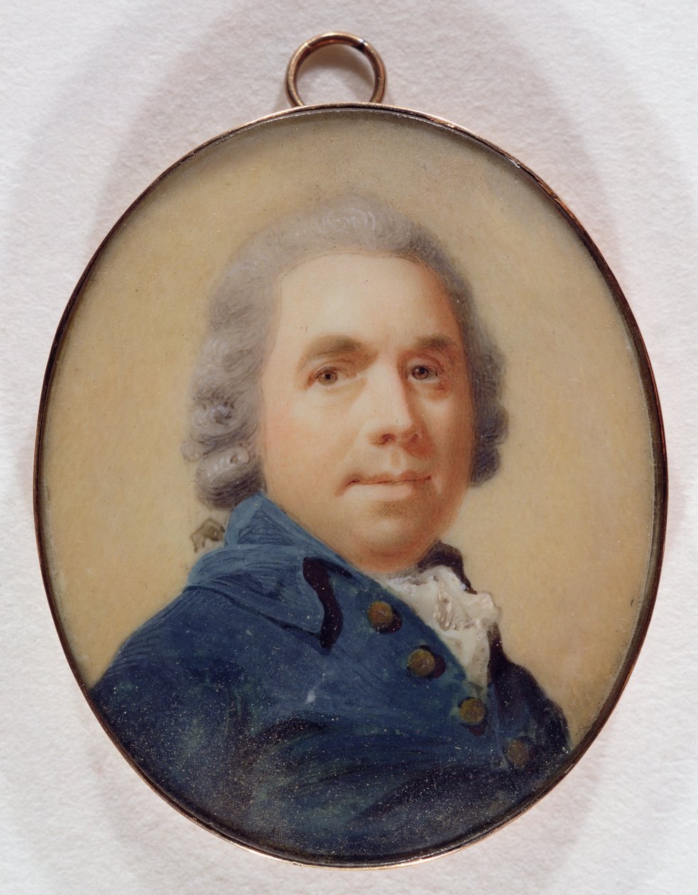 Portrét gentlemana (toaleta a kvaš na slonovině) od Abraham Daniel