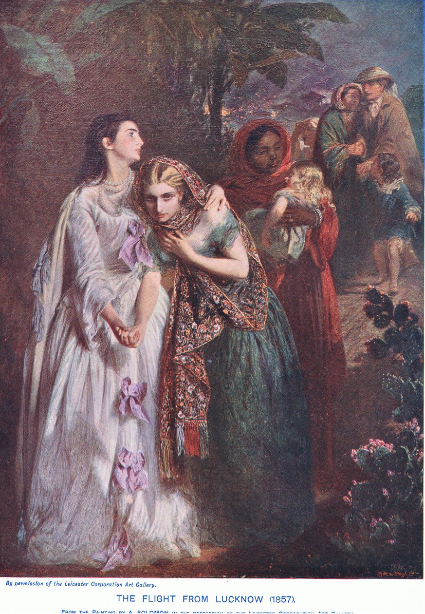 Let z Lucknow 1857 našeho letopočtu od Abraham Solomon
