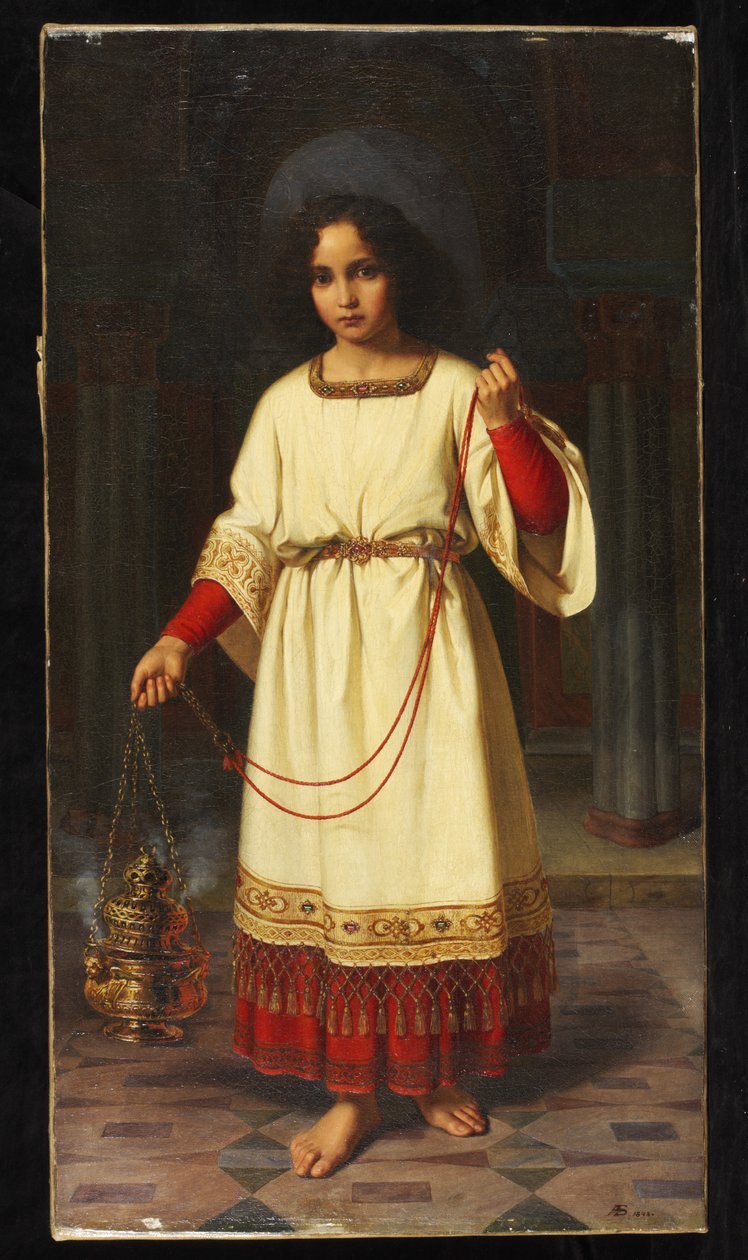 Ministrant, 1842 od Abraham Solomon