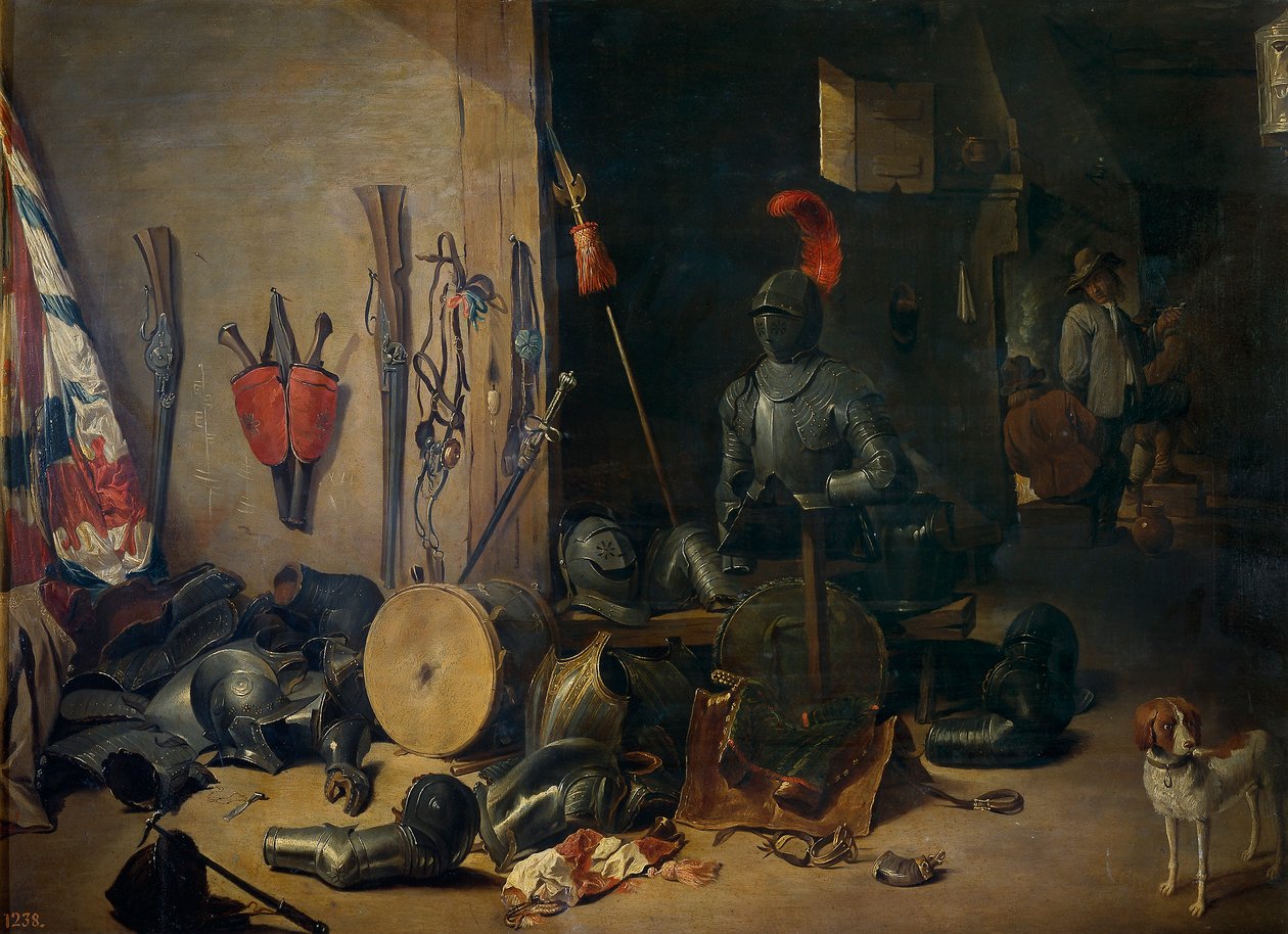 Strážnice od Abraham Teniers