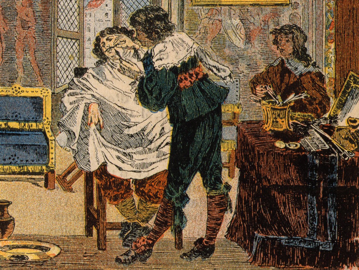 Holič za Ludvíka XIII. - po A. Bosse od Abraham (after) Bosse