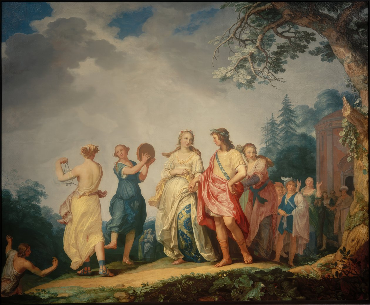Amaryllis und Mirtillo od Abraham Bloemaert