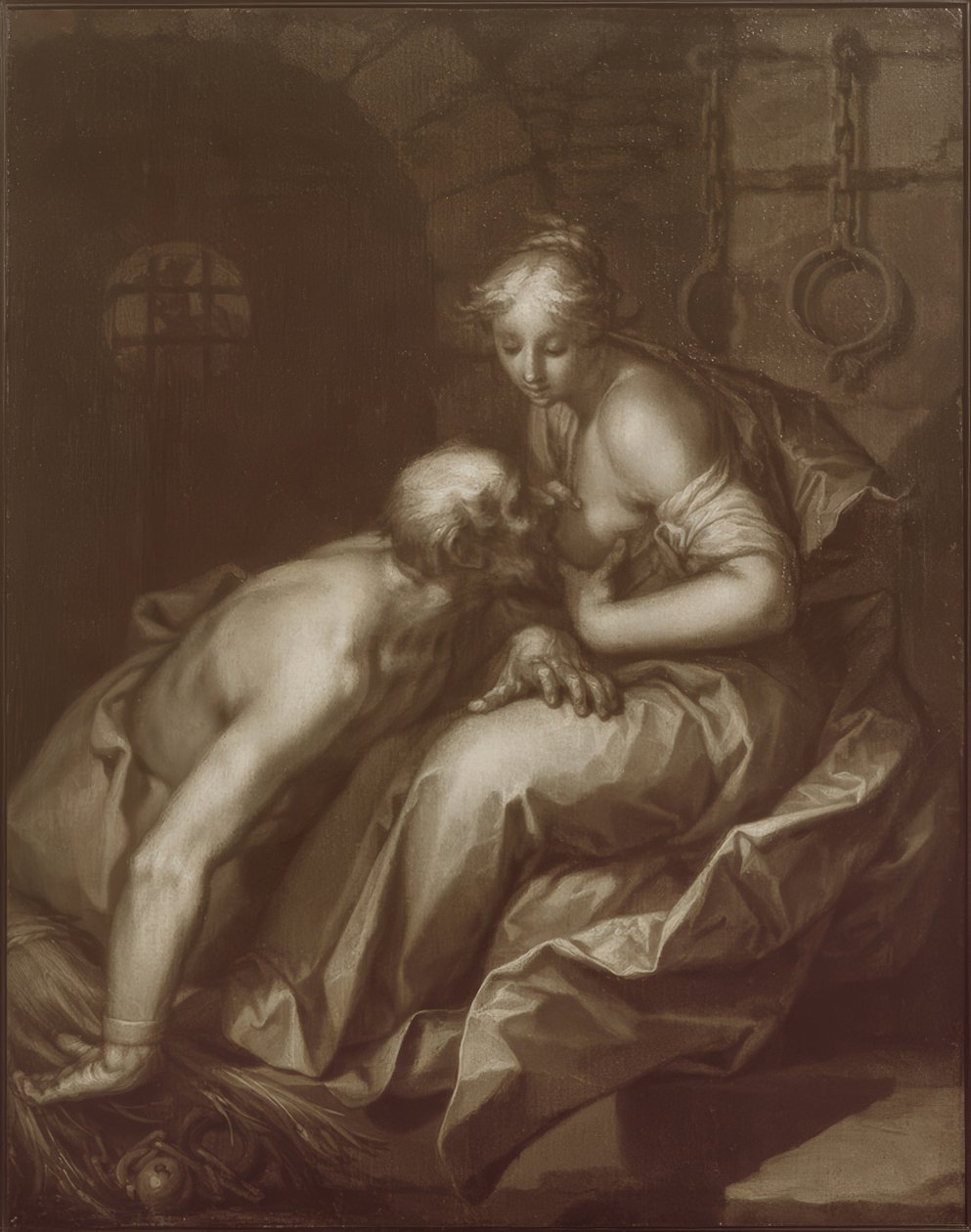 Caritas Romana od Abraham Bloemaert