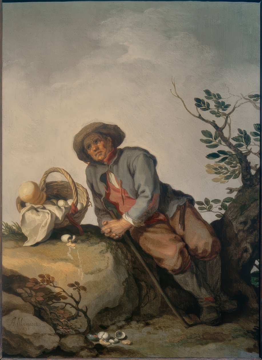 Chovatel vajec od Abraham Bloemaert