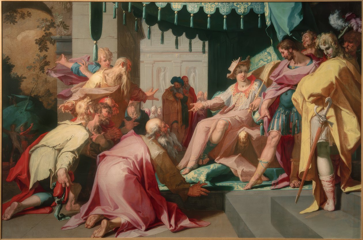 Josef a jeho bratři od Abraham Bloemaert