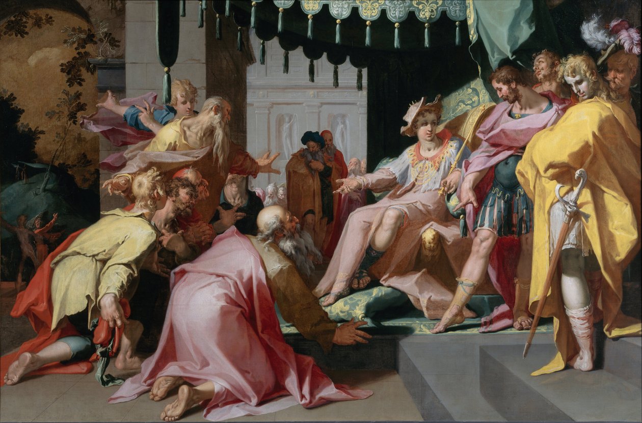 Josef a jeho bratři od Abraham Bloemaert