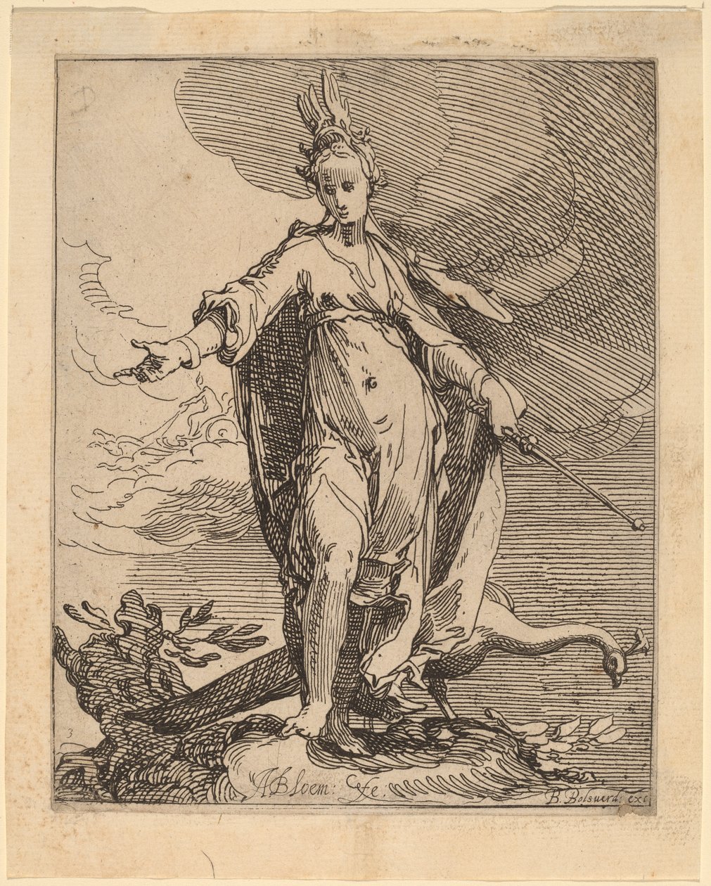 Juno od Abraham Bloemaert