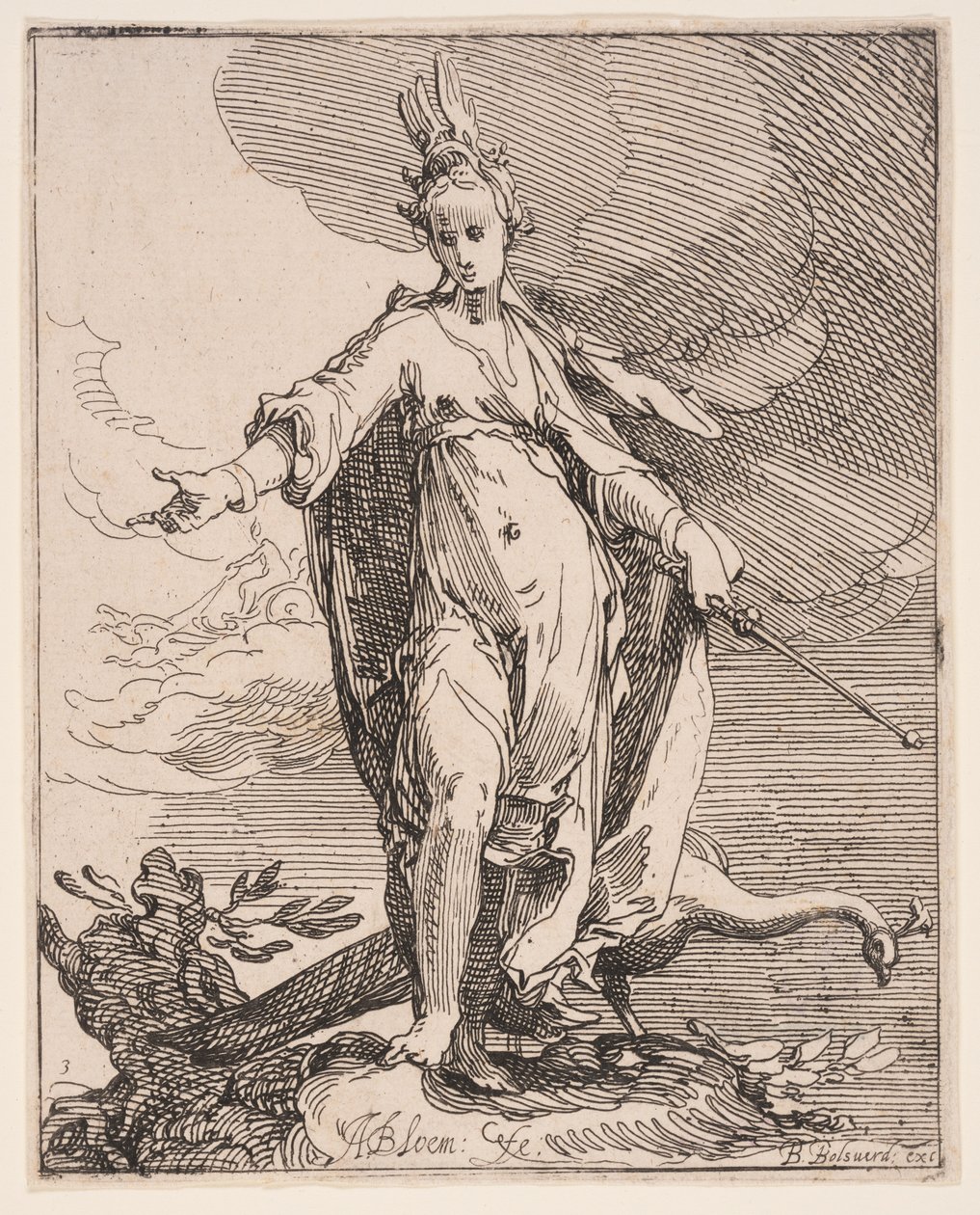 Juno od Abraham Bloemaert