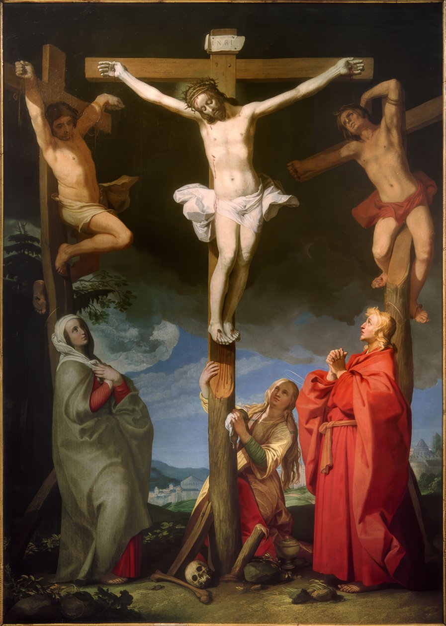 Ukřižování Krista od Abraham Bloemaert