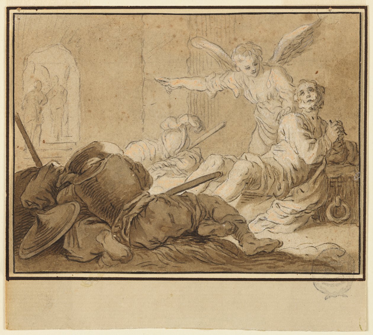Osvobození svatého Petra od Abraham Bloemaert