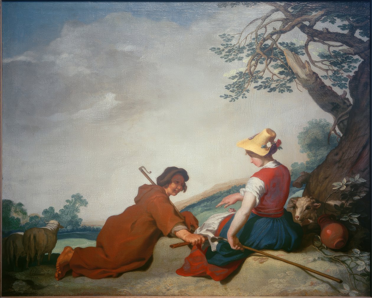 Pastorační scéna od Abraham Bloemaert