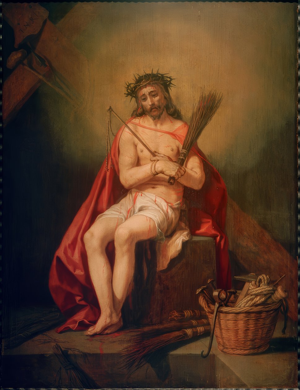 Muž smutku od Abraham Bloemaert