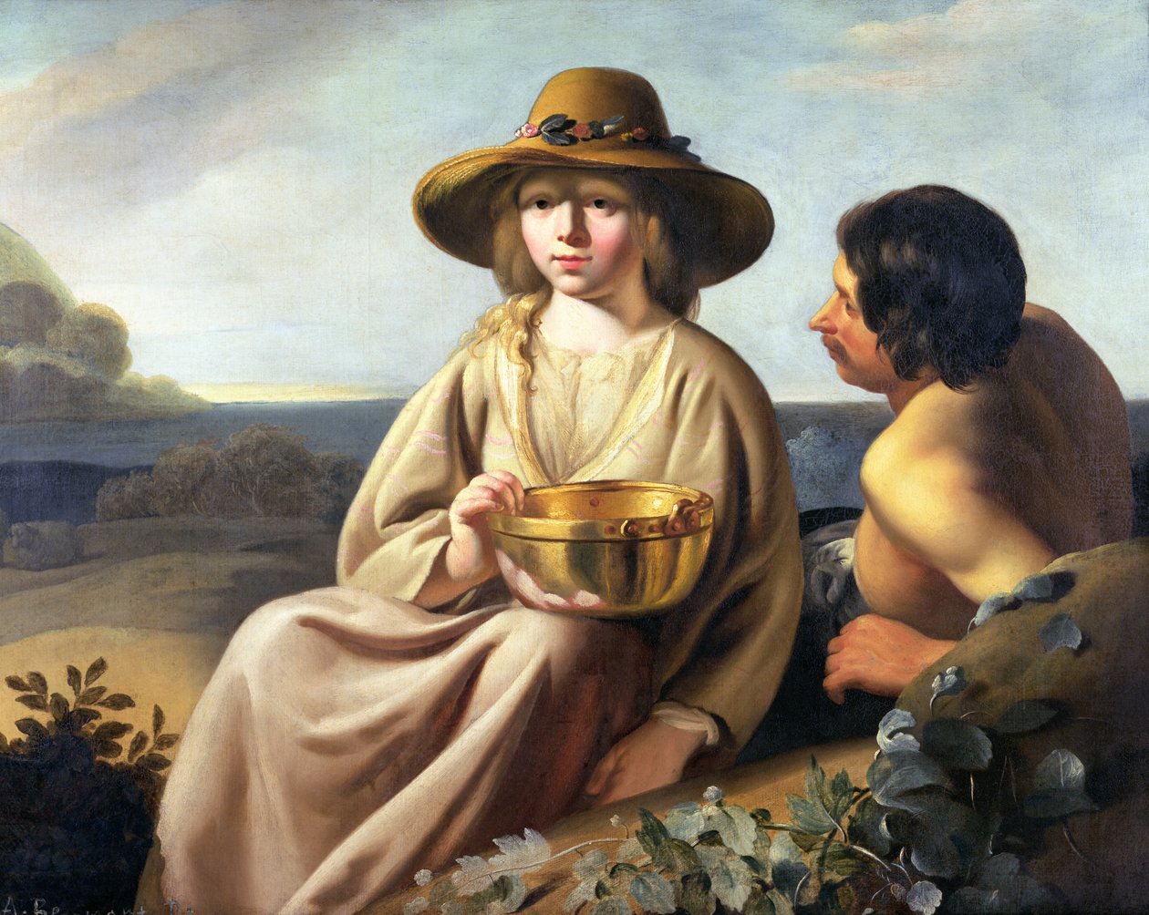 Pastýř a Pastýřka od Abraham Bloemaert