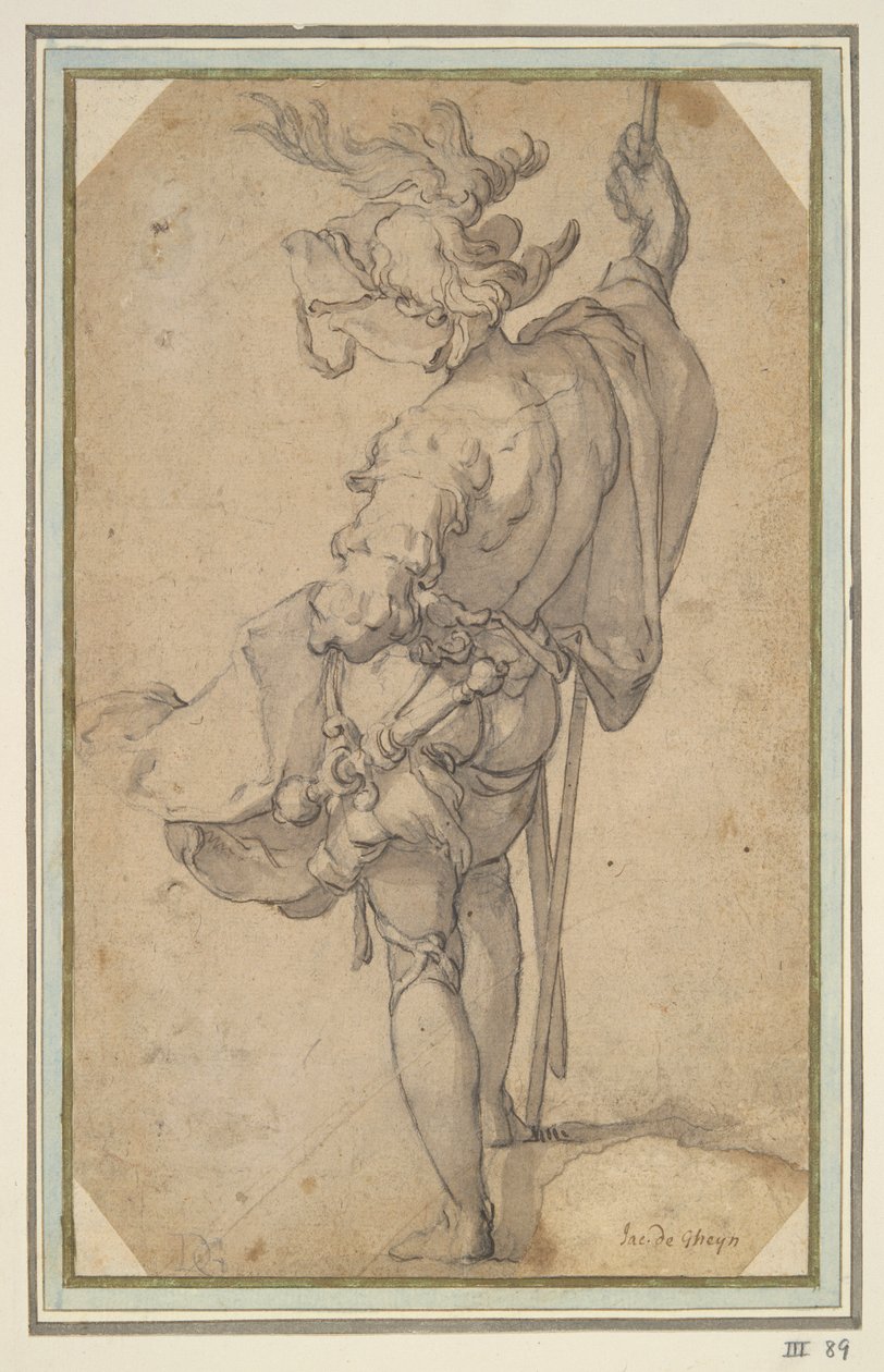 Stojící voják od Abraham Bloemaert