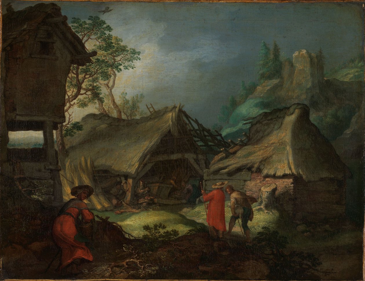 Klanění pastýřů od Abraham Bloemaert