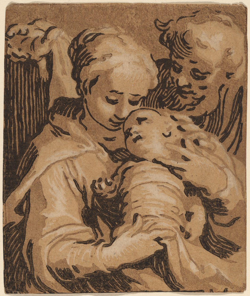 Svatá rodina od Abraham Bloemaert