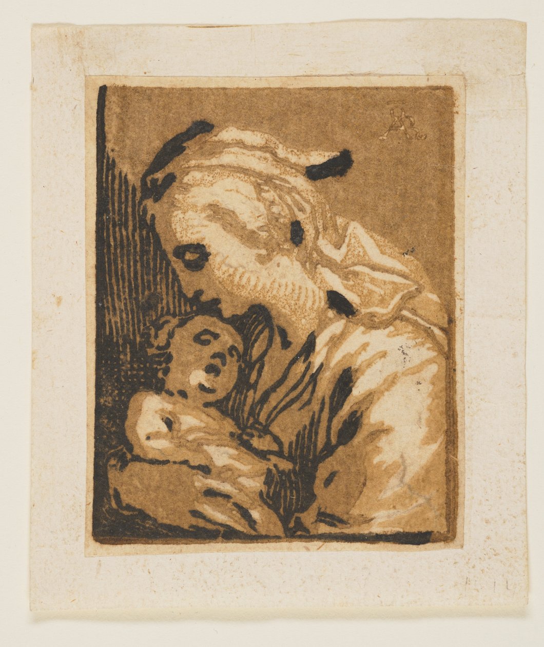 Madona s dítětem od Abraham Bloemaert