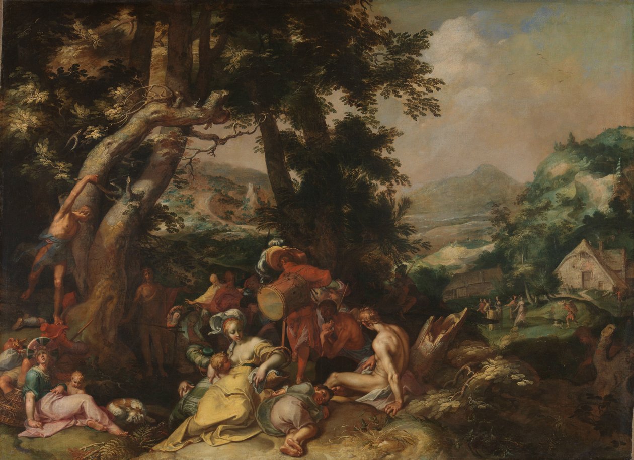 Kázání svatého Jana Křtitele Kázání svatého Jana Křtitele od Abraham Bloemaert