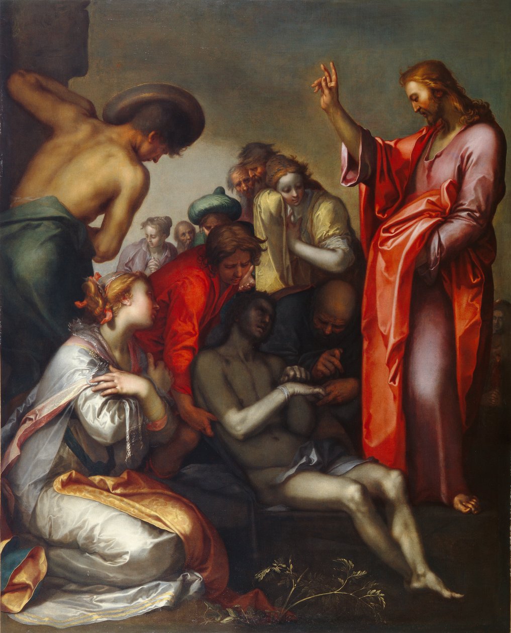 Vzkříšení Lazara od Abraham Bloemaert