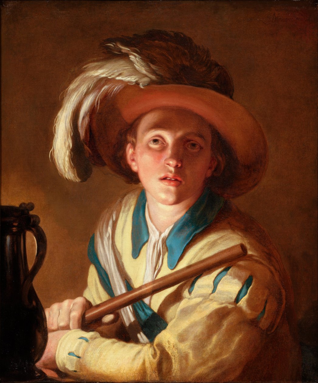 Hráč na flétnu, 1621 od Abraham Bloemaert
