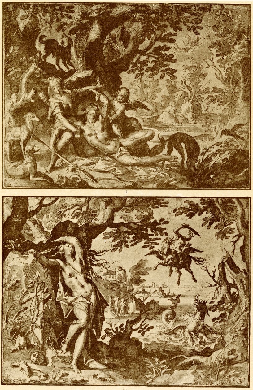 Venuše a Adonis od Abraham Bloemaert