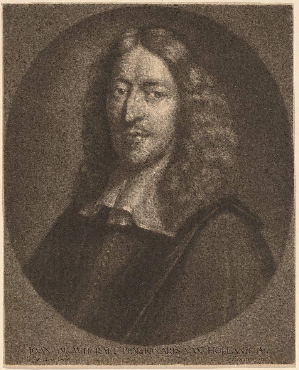 Johan de Wit od Abraham Blooteling after Pieter van der Banck