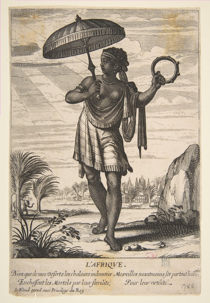 Afrika, polovina až konec 17. století. od Abraham Bosse
