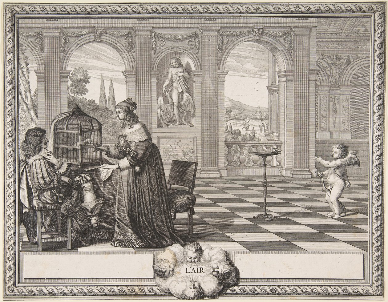 Vzduch od Abraham Bosse