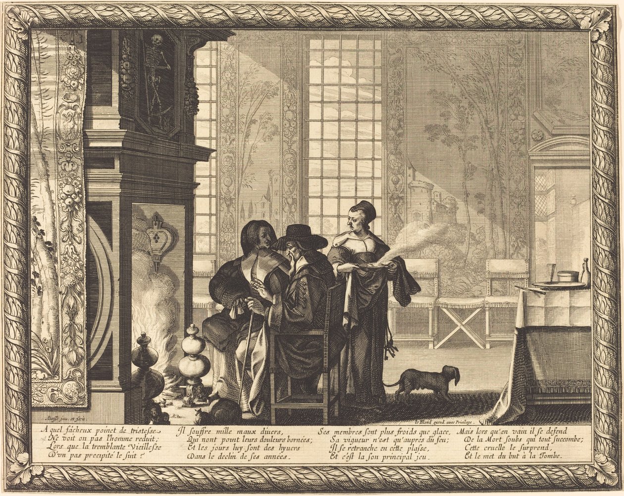 Smrt od Abraham Bosse