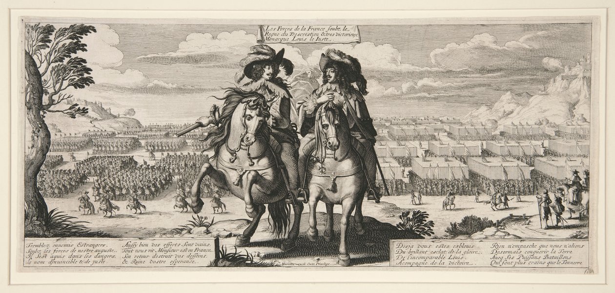 Síly Francie od Abraham Bosse