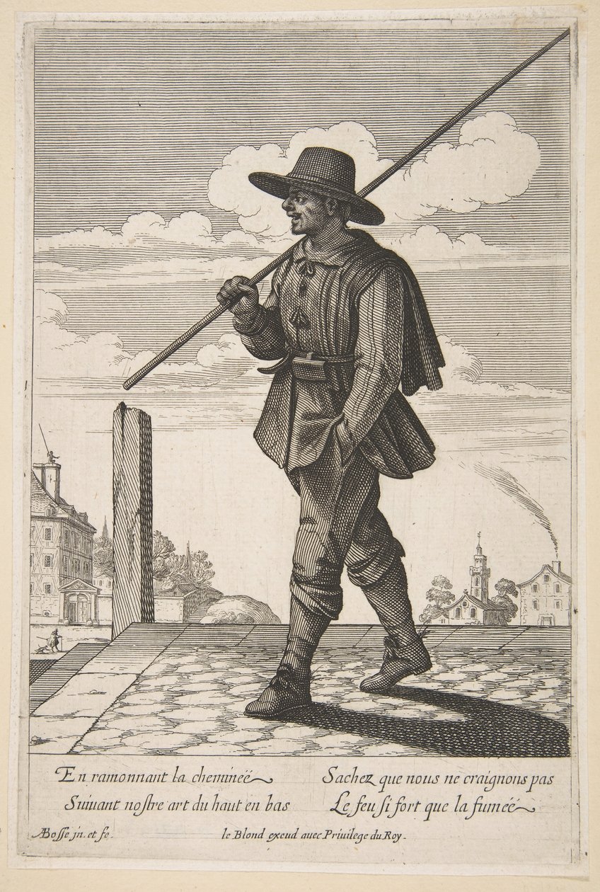 Kominík, polovina až konec 17. století. od Abraham Bosse