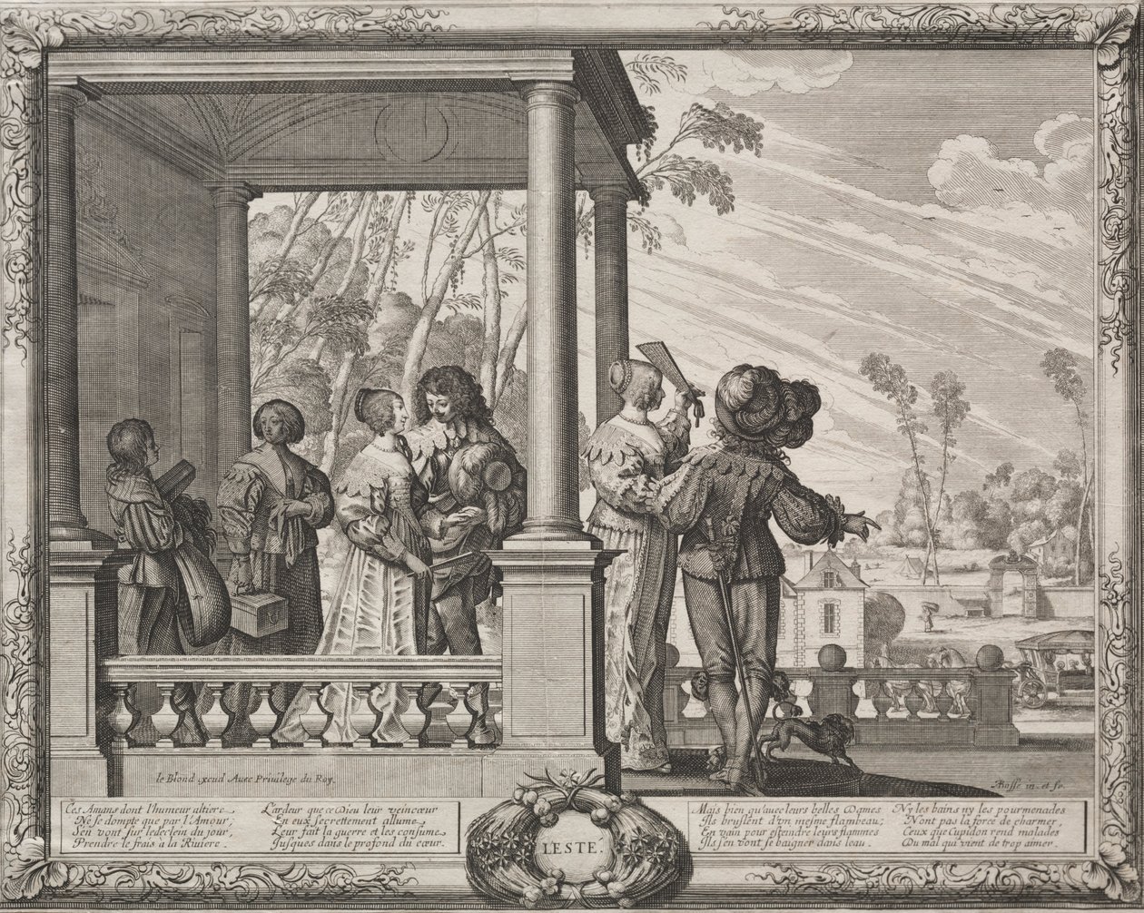 Čtvero ročních období: Léto, 1635. od Abraham Bosse