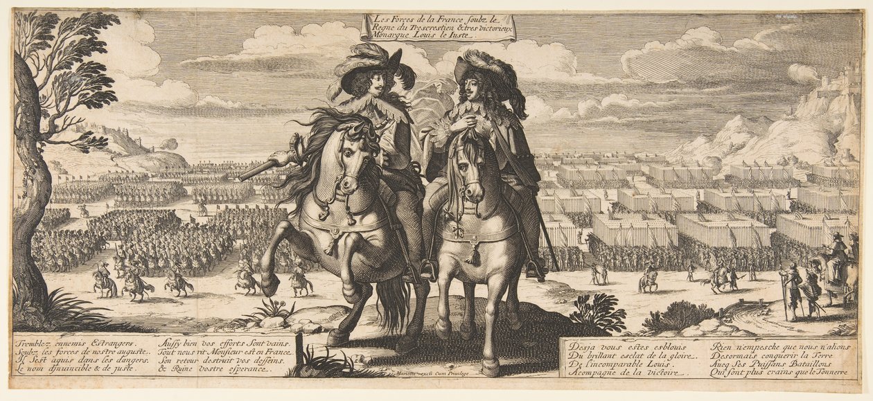 Francouzské síly: Louis XIII a Gaston d