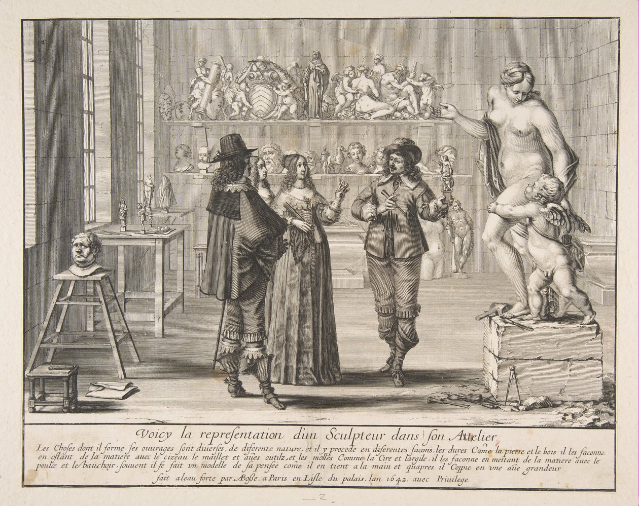 Sochař od Abraham Bosse