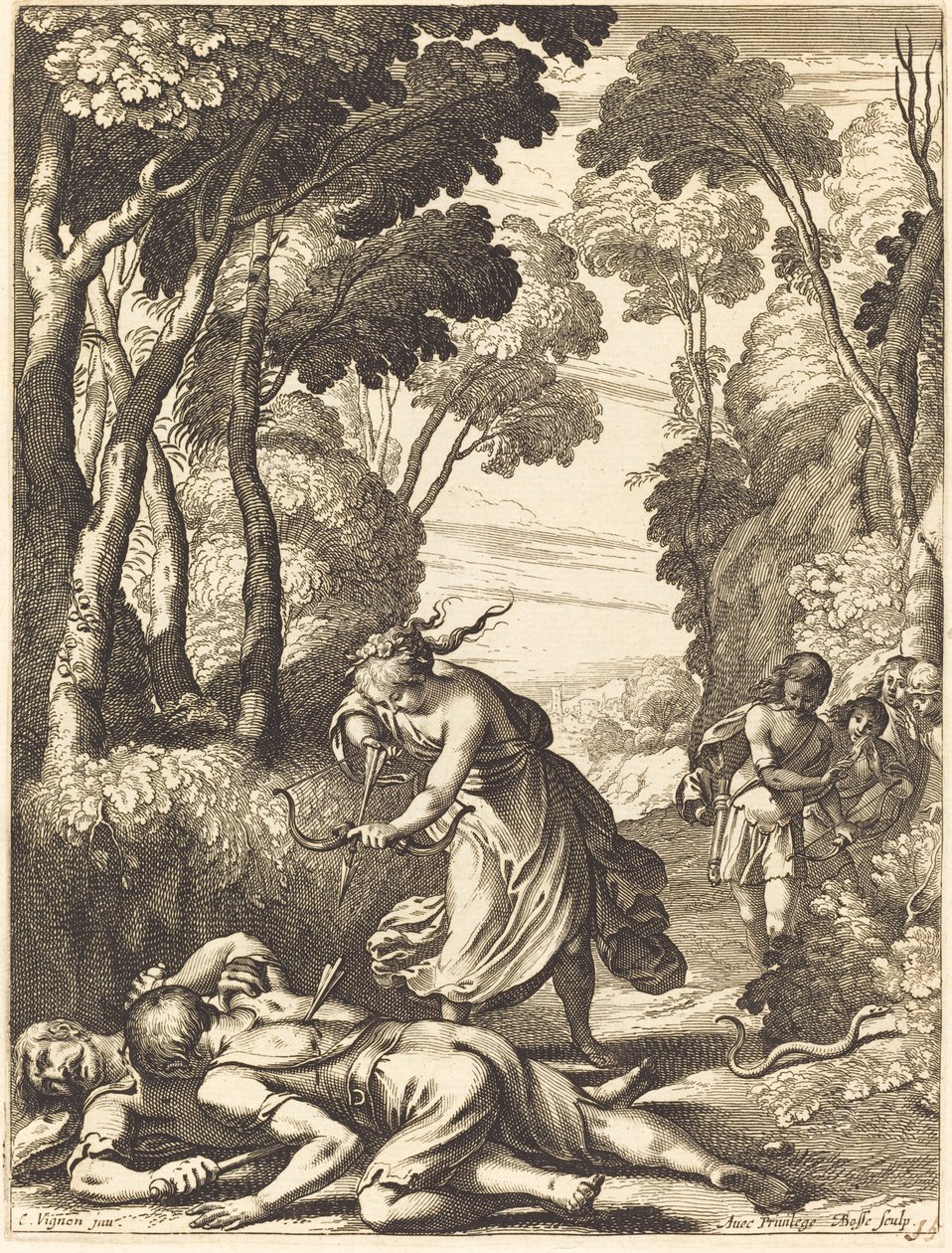 Ilustrace k filmu Jean Desmarets "L
