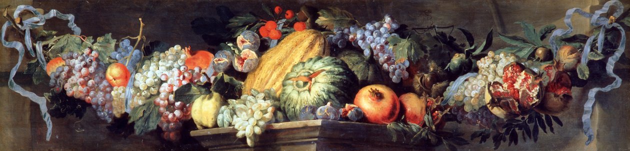Svátek ovoce a květin (olej na plátně) od Abraham Brueghel