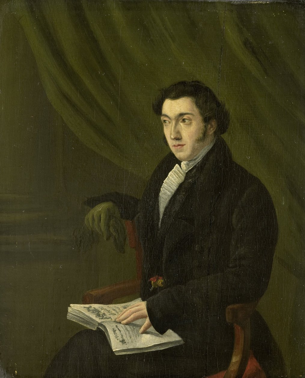 Portrét Johannese Petruse Schouberga, rytce známek v Imperial Mint v Utrechtu od Abraham Hendrik Winter