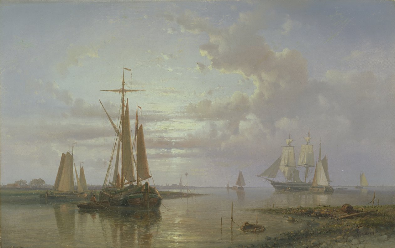 Přístav, 1879 od Abraham Hulk