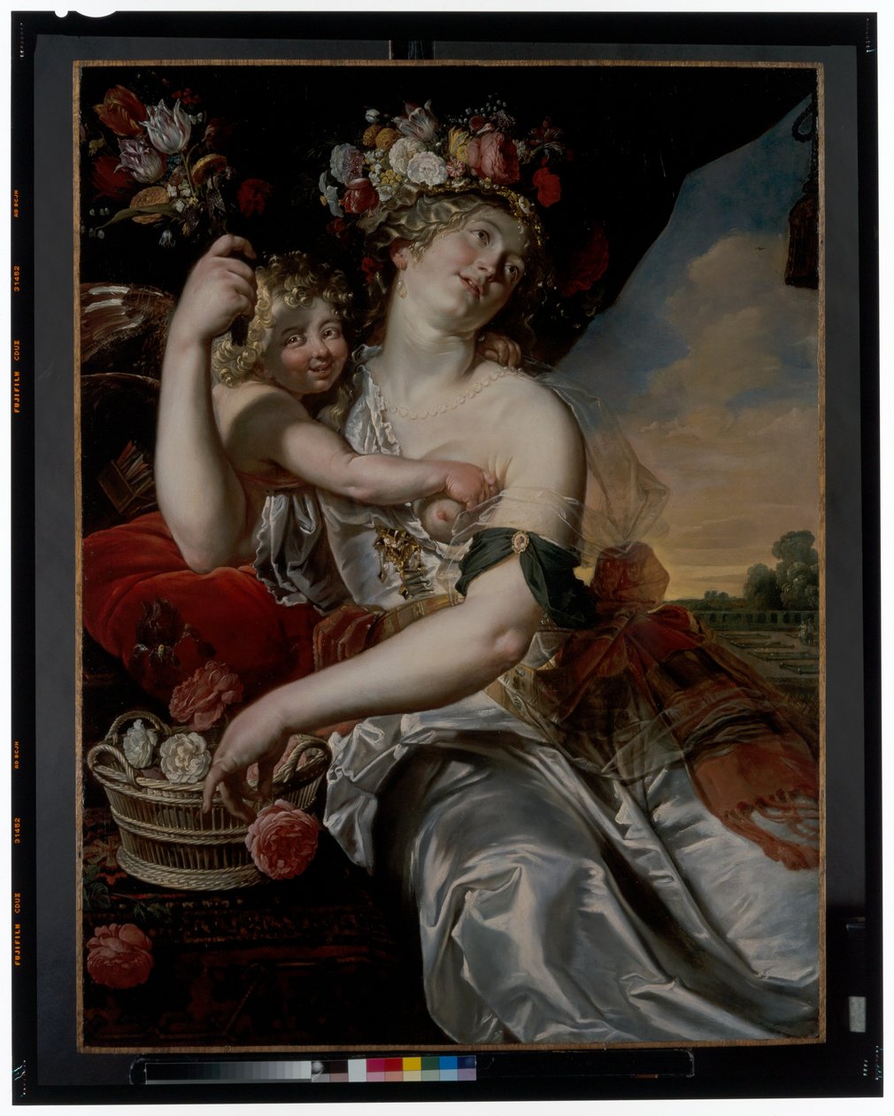 Alegorie jara od Abraham II Janssens