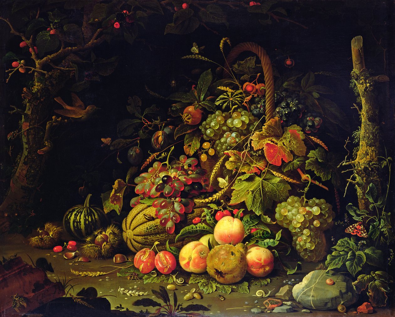 Ovocný koš od Abraham Mignon